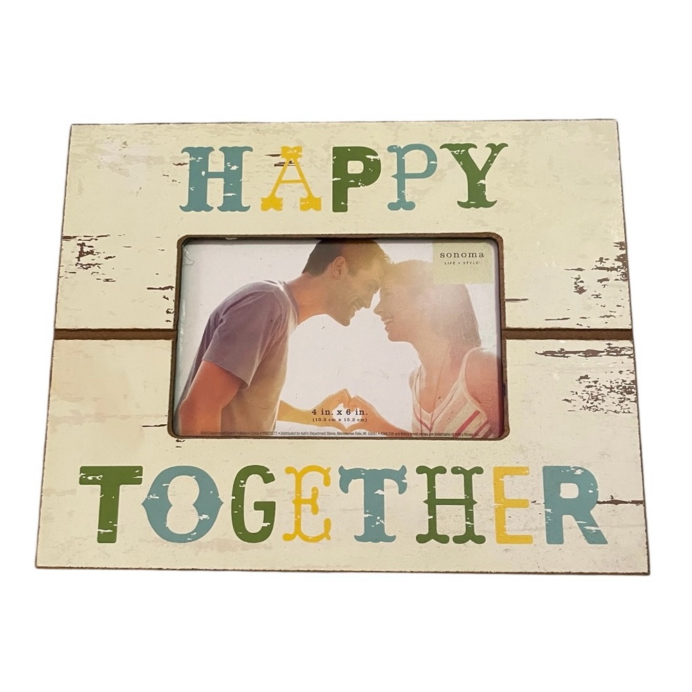 Sonoma Green and Yellow Picture Frame Accents